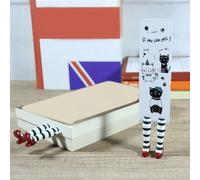 1 pièce Signet 3D avec un mignon chat, signet de lecture, pour les amateurs de livres, Noël, le Nouvel An Chinois, la Saint-Valentin, cadeau, Noël, chat, malin Taille UniquePolypropylène