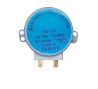 1 pièce SM-16T AC 30V 50/60HZ, Compatible avec Galanz, moteur synchrone de plateau tournant de four à micro-ondes en forme de D 5/6r/min