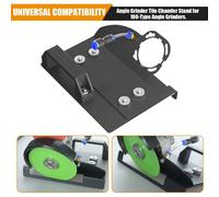 1 pièce Solution ultime de coupe de carrelage - Outil de meuleuse d'angle avec support pour chanfreinage à 45 degrés, support de chanfreinage de carrelage de meuleuse d'angle pour meuleuses d'angle de