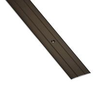 1 pièce SOTECH Profilé de transition Cross Aluminium Rail de finition pour seuil de porte Rail de transition Largeur 37 mm Profilé de finition Aluminium bronze anodisé 100 cm
