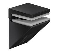 1 pièce SOTECH Support d'étagère KALABRONE MINI noir matt Support d'étagère en verre Support d'étagère en bois