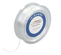 1 Pièce,Spulen Gummiband Für Armbänder,Elastisches Band,0.5mm Transparent Elastische Schmuckfaden Für Schmuckherstellung, Halskette, DIY Basteln