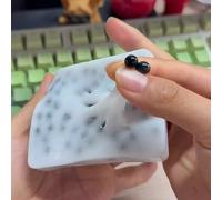1 pièce - Squishy "Stress Matérialisé" Éjecteur de boutons - Gadget de décompression des points noirs, déconstruction créative des agacements quotidiens, jouet de bureau dégoûtant et relaxant, cadeau