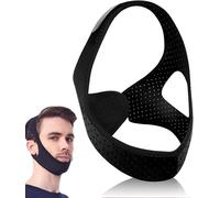 1 Pièce Stop-Ronflement, Jugulaire Anti-Ronflement,Aide Efficacement Contre L'appareil À Ronfler Pour Réduire Le Ronflement.Appareils Réglables,Souple, Réduit Efficacement Le Ronflement(Noir[Z107]