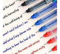 1 pièce Stylo gel à séchage rapide, 0,5 mm, Noir/Bleu/Rouge au choix, Convient pour l'écriture de bureau quotidienne, les examens des étudiants, l'écriture, etc., Essentiel pour l'école/le bureau, Ess