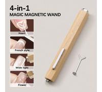 1 pièce Super puissant aimant 3-en-1 Bâton magnétique pour vernis gel effet œil de chat, outil d'art des ongles de grand diamètre, fournitures pour ongles, kit d'outils d'art des ongles, saison de rem