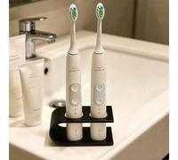 1 pièce Support de brosse à dents, Rack de rangement de brosse à dents électrique imprimé en 3D pour le bureau, Organisateur de vanité de salle de bain, Étagère créative, Protège le port de charge con