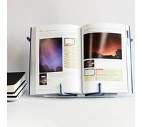 1 pièce Support de livre de lecture réglable en matière plastique, support de repos pour livre polyvalent simple pour la lecture et l'étude, partitions de musique, manuels scolaires, fournitures d'étu