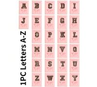 1 pièce Support de passeport avec imprimé léopard et lettres A-Z, housse de passeport en matériau PU avec motif carte, étui de passeport rose pour les affaires, les voyages, les vols. Sac de passeport