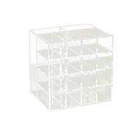 1 Pièce Support de Rangement à Transparent Organisateur Multicouche pour Rouges Pinceaux de Boîte de Rangement Cosmétique