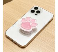 1 pièce Support de téléphone rétractable en forme de patte de chat créatif, support de téléphone à pousser-tirer, support de téléphone pliable et affaissé créatif ABS