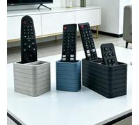 1 pièce Support moderne pour télécommande - Convient pour TV/DVD/Blu-Ray/Système audio/Console de jeu - Meuble de rangement multimédia pour salon/chambre - Boîte de rangement décorative pour télécomma