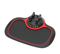 1 Pièce Support Téléphone Voiture Tableau de Bord pour Citroen C4 III/3 Hatchback 2020-2024, Tapis Antidérapant Stable Vide Poche Organisateur Console Silicone