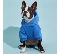 1 pièce sweat-shirt à capuche de couleur unie pour animal de compagnie - Confortable pour toutes les saisons, printemps, automne, hiver et nuits d'été fraîches. Idéal pour les promenades quotidiennes,