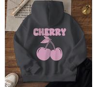 1 pièce sweat-shirt à capuche imprimé décontracté pour filles, doublure thermique chaude, manches longues, automne/hiver - sweat-shirt à capuche amusant et coloré pour inspirer l'imagination chez les 