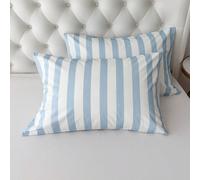 1 pièce Taie d'oreiller 100% coton pur, taie d'oreiller en coton lavé teinté en fil, texture naturelle, sensation naturelle, taie d'oreiller style enveloppe, style minimaliste 50cm*70cm,45cm*45cm,50cm