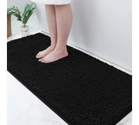 1 pièce Tapis de bain minimaliste en chenille douce absorbant l'eau, antidérapant. Tapis de toilette, décoration de salle de bain, tapis de sol, tapis d'extérieur, paillasson, décoration d'automne, ac