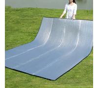 1 pièce Tapis de camping imperméable et isolant toutes saisons, plusieurs tailles disponibles - 198 cm Aluminium durable et tissu EPE, tapis portable et pliable étanche pour l'extérieur, facile à nett