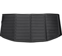 1 Pièce Tapis De Coffre Arrière Pour Mazda Cx-90 2024 2025 Pour 6 7 8 Sièges Tpe Noir Tapis De Coffre Arrière Antidérapant Plateau De Coffre À Bagages Motif À Grille Longue