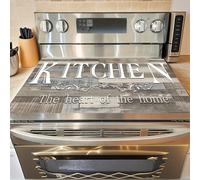 1 pièce Tapis de protection pour cuisinière à vapeur convenant aux cuisinières, plaques à induction et cuisinières en céramique pour prévenir les rayures. Couvre-fourneau multifonctionnel. Facile à ne