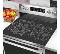 1 pièce Tapis de protection pour plaque à induction, convient aux cuisinières, plaques à induction et cuisinières en céramique, pour prévenir les rayures. Couvre-fourneau multifonctionnel. Facile à ne