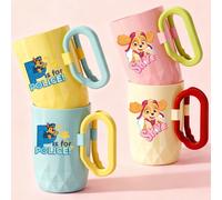 1 pièce Tasse à lait au motif mignon de Pat'Patrouille, tasse à brosse à dents, tasse de rinçage, tasse de lavabo créative à la dopamine avec un design de poignée amusant, épaisse et anti-chute, incas