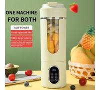 1 pièce Tasse centrifugeuse électrique rechargeable par USB | Blender portable multifonction avec batterie lithium intégrée, idéal pour faire des jus en déplacement, capacité de la batterie : 1300 mAh