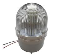 1 pièce TB72D 12V 24V 110V 220V, petite lumière clignotante de couleur blanche, alarme sécurité, Signal stroboscopique, lampe d'avertissement (24V)