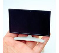 1 pièce Télévision LCD miniature de salon pour maquette de maison de poupée Ins0B11. Meubles, petits objets, maquillage miniature, petits meubles, Sylvanian Families, étagère à livres miniature, Lol,