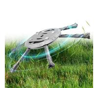 1 Pièce Tête de Débroussailleuse, Brosse Debroussailleuse en Fil d'acier, Accessoires Débroussailleuse de Remplacement, pour Machines de Coupe avec Un Orifice de Lame de 5 mm, 6 Têtes