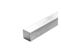1 pièce tige carrée en acier inoxydable 304 longueur 500 mm, pour épissure d'arbre de transmission 3 MM 4 MM 5 MM 6 MM 7 MM 8 MM 10 MM 12 MM 14 MM 16 MM Pièces d'outils clés (6 mm x 6 mm 500 mm)