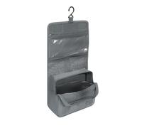 1 pièce Trousse de Voyage Grise, Pliable, Suspendue, Imperméable Multifonctionnelle pour Hommes et Femmes