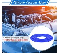 1 Pièce Tuyau De Silicone Pour Aspiration 20 Pieds 3/16" 5Mm Id 2Mm D'épaisseur Ligne D'Aspiration Automobile Haute Température Bleu Pression Max 130Psi
