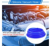 1 Pièce Tuyau De Silicone Pour Aspiration 20 Pieds 5/8" 16Mm Id 2Mm D'épaisseur Tuyau D'Aspiration Automobile Haute Température Bleu Pression Maximale De 130Psi