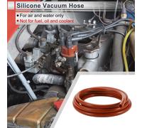 1 Pièce Tuyau De Silicone Pour Aspiration Haute Température 10 Pieds 5/16" 8Mm Id 3.5Mm épaisseur Ligne D'Aspiration Automobile Pression Maximale 130Psi Rouge