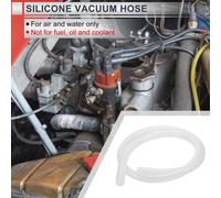 1 Pièce Tuyau De Silicone Pour Aspiration Haute Température 5Ft 3/8" 10Mm Id 2.5Mm épaisseur Ligne D'Aspiration Automobile Pression Max 130Psi Clair