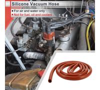 1 Pièce Tuyau De Silicone Pour Aspiration Haute Température 6,6 Pieds 13/16" 20Mm Id 3,5Mm D'épaisseur Ligne D'Aspiration Automobile Pression Max 130Psi Rouge