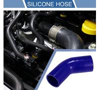 1 Pièce Tuyau En Silicone Bleu Pour Voiture 57mm/2.24"-63mm/2.48" Id 102mm/4.02" Longueur 45 Degrés Universel