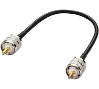 1 Piece UHF Male PL-259 to UHF Male PL-259 RG58 Coaxial Cable for Radio Ham and CB,Antenna Analyzer,Dummy Charge,SWR Meter