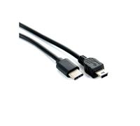 1 pièce USB Type C 3.1 mâle vers mini USB 5 broches B mâle Convertisseur de prise mâle Adaptateur OTG Câble de données pour Macbook Mobile