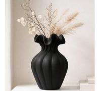 1 pièce Vase décoratif de 20 cm de hauteur, en matériau de rotin, convient pour l'hydroculture, les arrangements floraux, la décoration de la maison, les nouveaux cadeaux de fête, les anniversaires, l