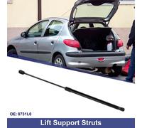 1 Pièce Vérins À Gaz De Support De Hayon Arrière No.8731L0 Pour Peugeot 107 Hayon 2005 Noir