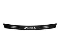 1 Pièce Voiture Arrière Protection des Pare-Chocs pour Opel Vauxhall Mokka X 2012-2016 2017 2018 2019 2020, Protecteur de Seuil de Porte de Voiture, Plaque de Protection Résistante Aux Rayures