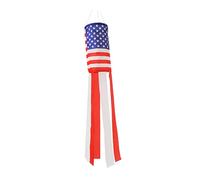 1 Pièce Wind Vane American Flag Stars Stripes Décoration pour Indépendance Festivités Événements Guirlande Vibrante Usa