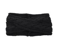 1 Piece Winter Cross Headband Knitted Chunky Elastic Crochet Turban Ear Warmer Headwrap For Women Girl Hair Accessories(Color-01)