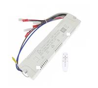 1 pièce x4 + pilote LED intelligent RGB 30-60, télécommande 2,4 GHz et application, gradation 250 mA transformateur d'alimentation à couleur variable