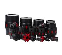 1 pièce XL3 D64L90 12/14/20/24/26/28/30/38 mm GR28 CNC Moteur à billes Jaw Spider Plum Steel Shaft Coupler Flexible Coupler Coupler (24 x 24)