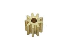 1 pièces 0.6M module 8T 9T 10T 12T dents métal cuivre laiton engrenage moteur broche roue dentée ajustement 2mm 3.175mm diamètre d'arbre(B 9T 1.98mm Hole)