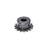 1 pièces 04C 25H 14/15/16/17 dents chaîne engrenage industriel pignon d'entraînement alésage 6/8/10/12/14/15 mm for 45# acier(10mm,16 Teeth)