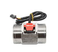 1 pièces 1-1/2“ DC 5-18V capteur de débit d'eau capteur de débit en acier inoxydable contrôle de l'eau capteur de liquide interrupteur interrupteur industriel